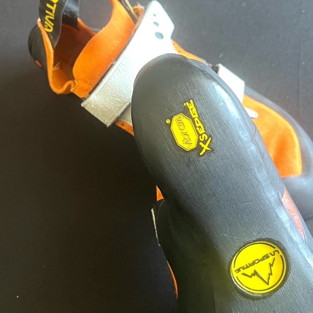 La Sportiva Orange And Gray Sneakers With Velcro … - image 4